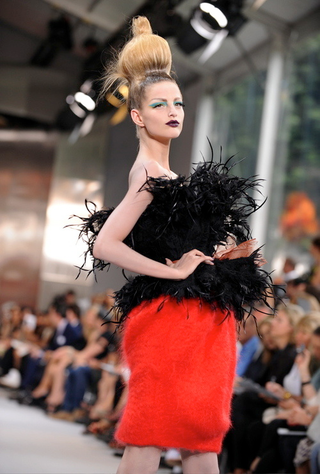 Illustration for article titled Dior Shows Crazy Gardener Couture
